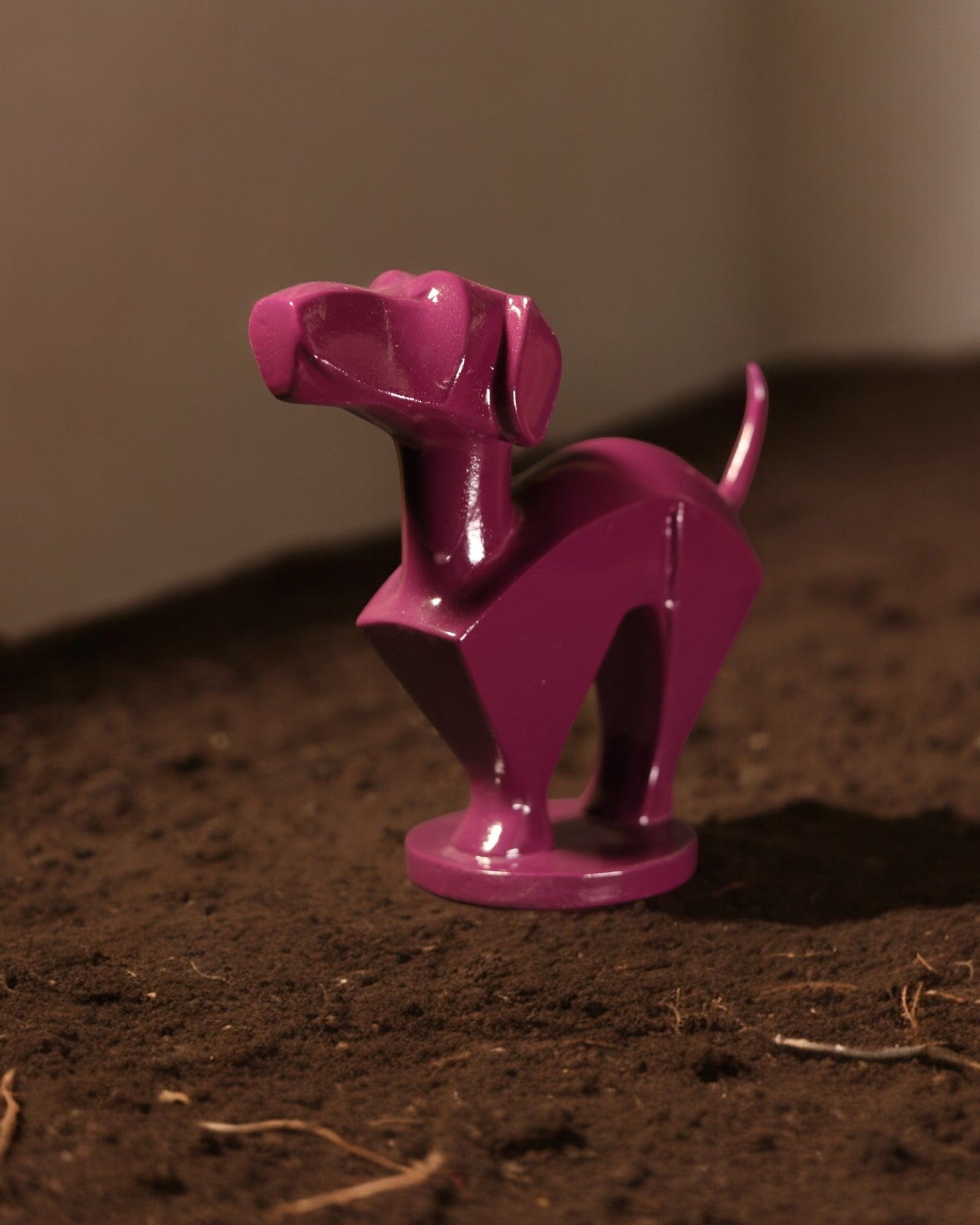 Obedient Dog Statue - Loyal Companion Decor for all dog lovers.