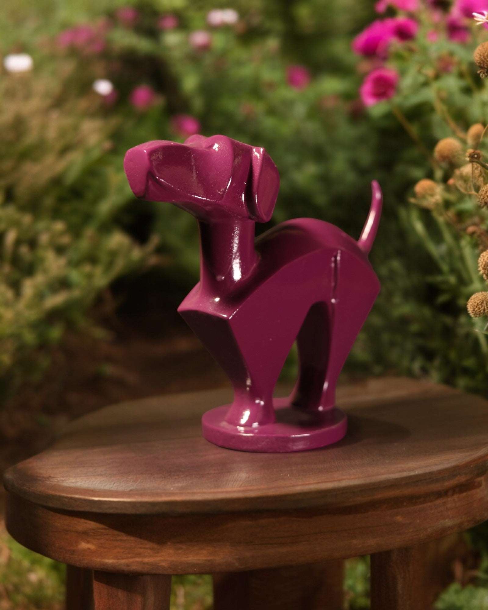 Obedient Dog Statue - Loyal Companion Decor for all dog lovers.