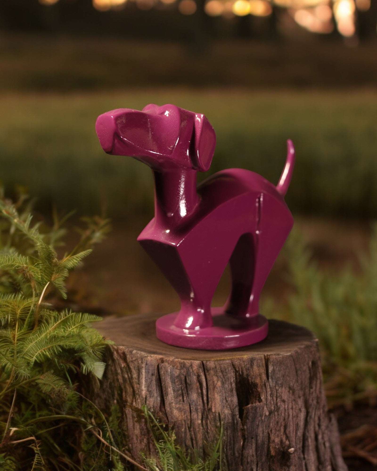 Obedient Dog Statue - Loyal Companion Decor for all dog lovers.