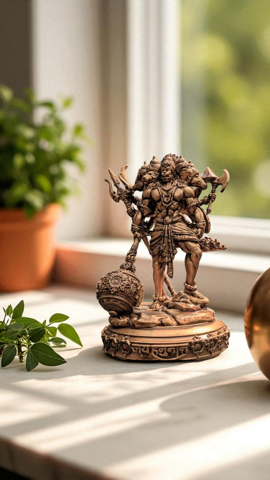 Panchmukhi Hanuman Ji – Guardian of Strength & Protection - Fabzie - Home Decor Elegance