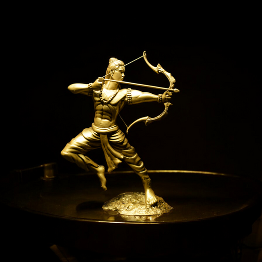 The Divine Shot: Lord Ram's Final Arrow Murti