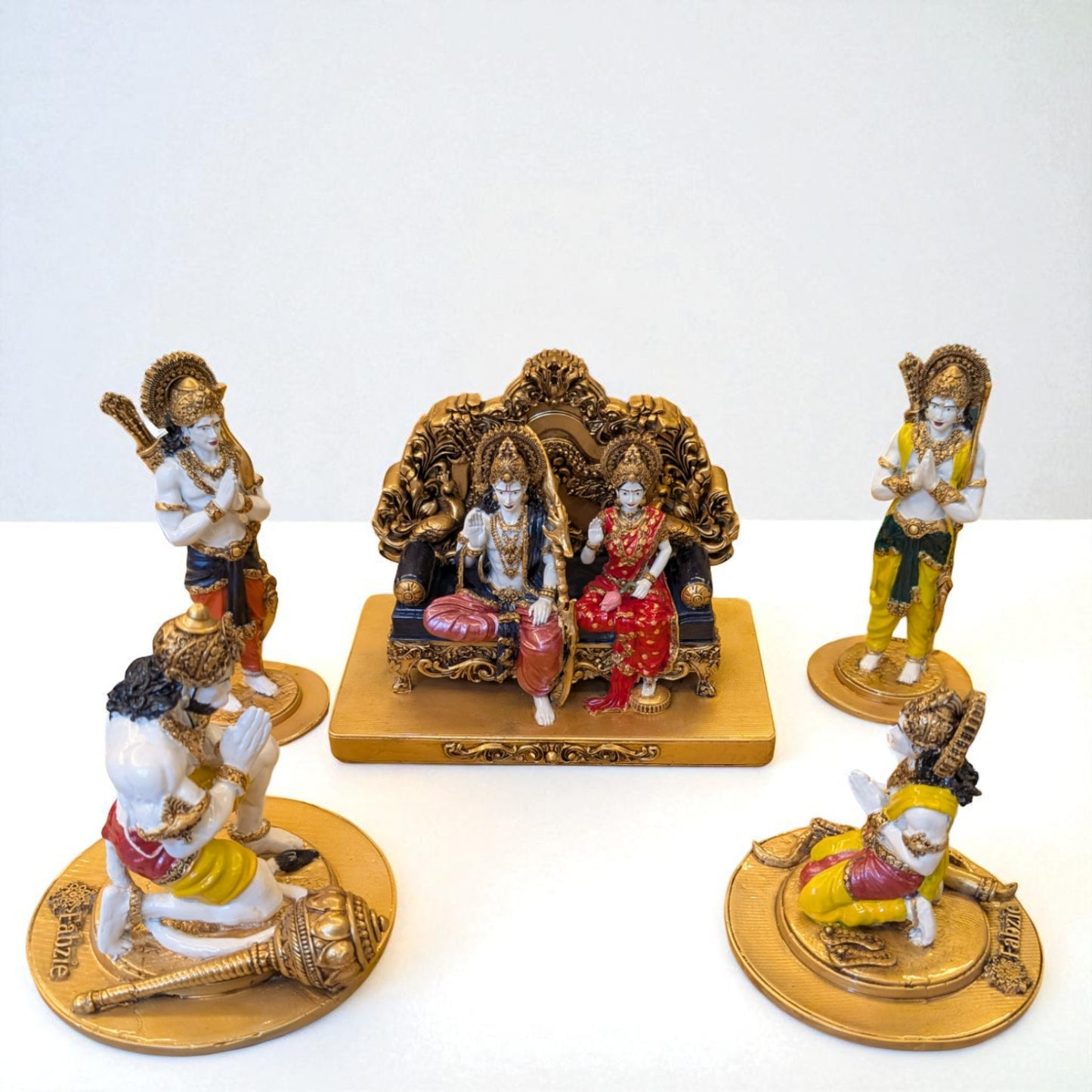 Ram Darbar Idol – Symbol of Dharma, Devotion & Unity (White colour) - Fabzie - Home Decor Elegance