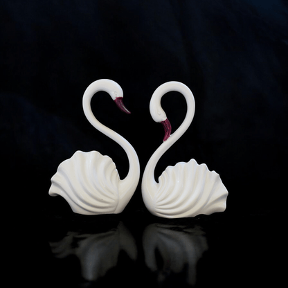 Swan Pair for interior Decor: A Serenade of Love and Elegance - Fabzie - Home Decor Elegance