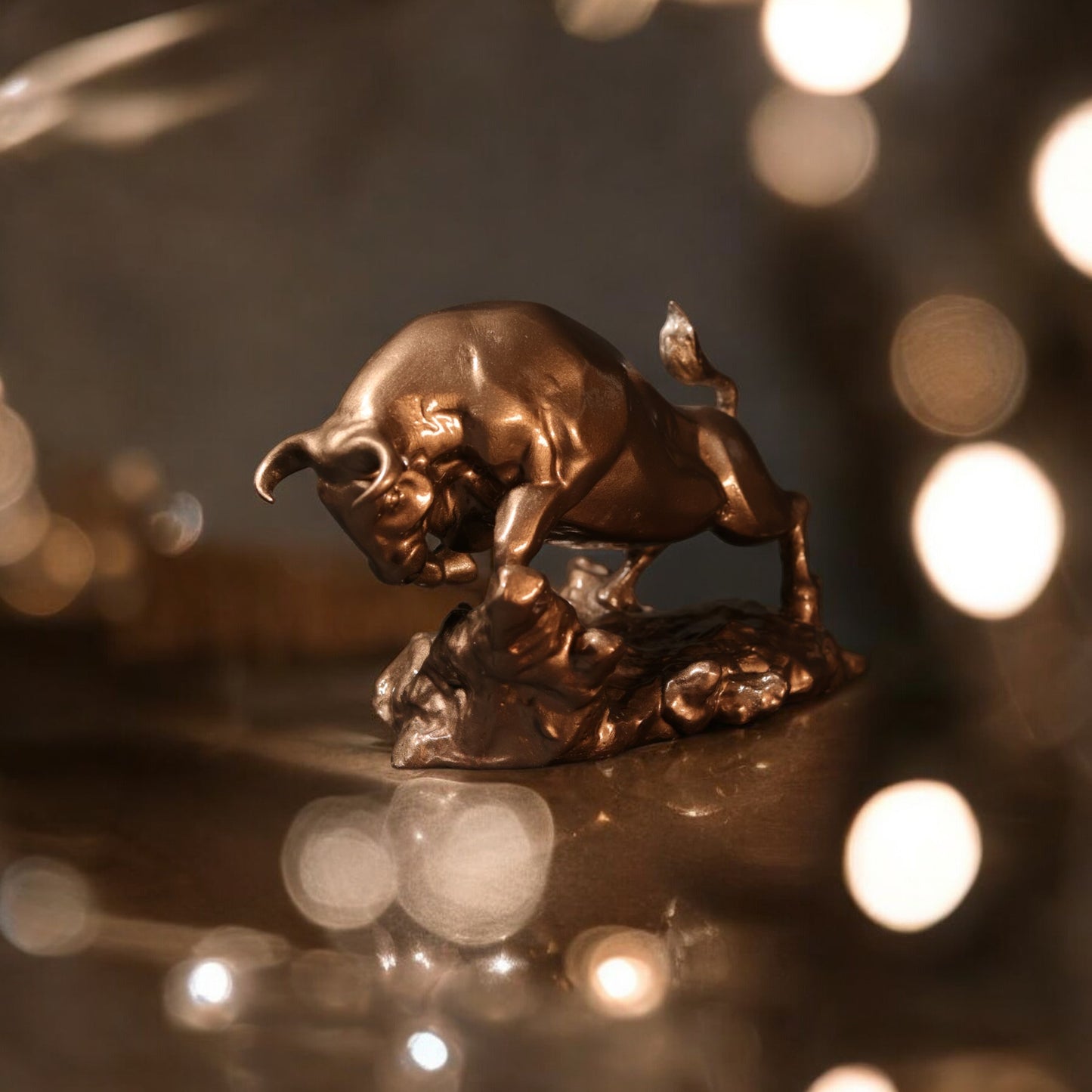 Office Decor Muscular Bull: Energy and Strength Embodied for Your Office - Fabzie - Home Decor Elegance