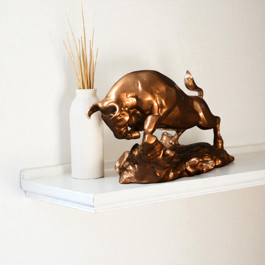 Office Decor Muscular Bull: Energy and Strength Embodied for Your Home / Office Decor