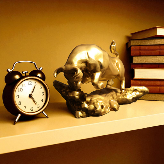 Office Decor Muscular Bull: Energy and Strength Embodied for Your Home / Office Decor - Fabzie - Home Decor Elegance