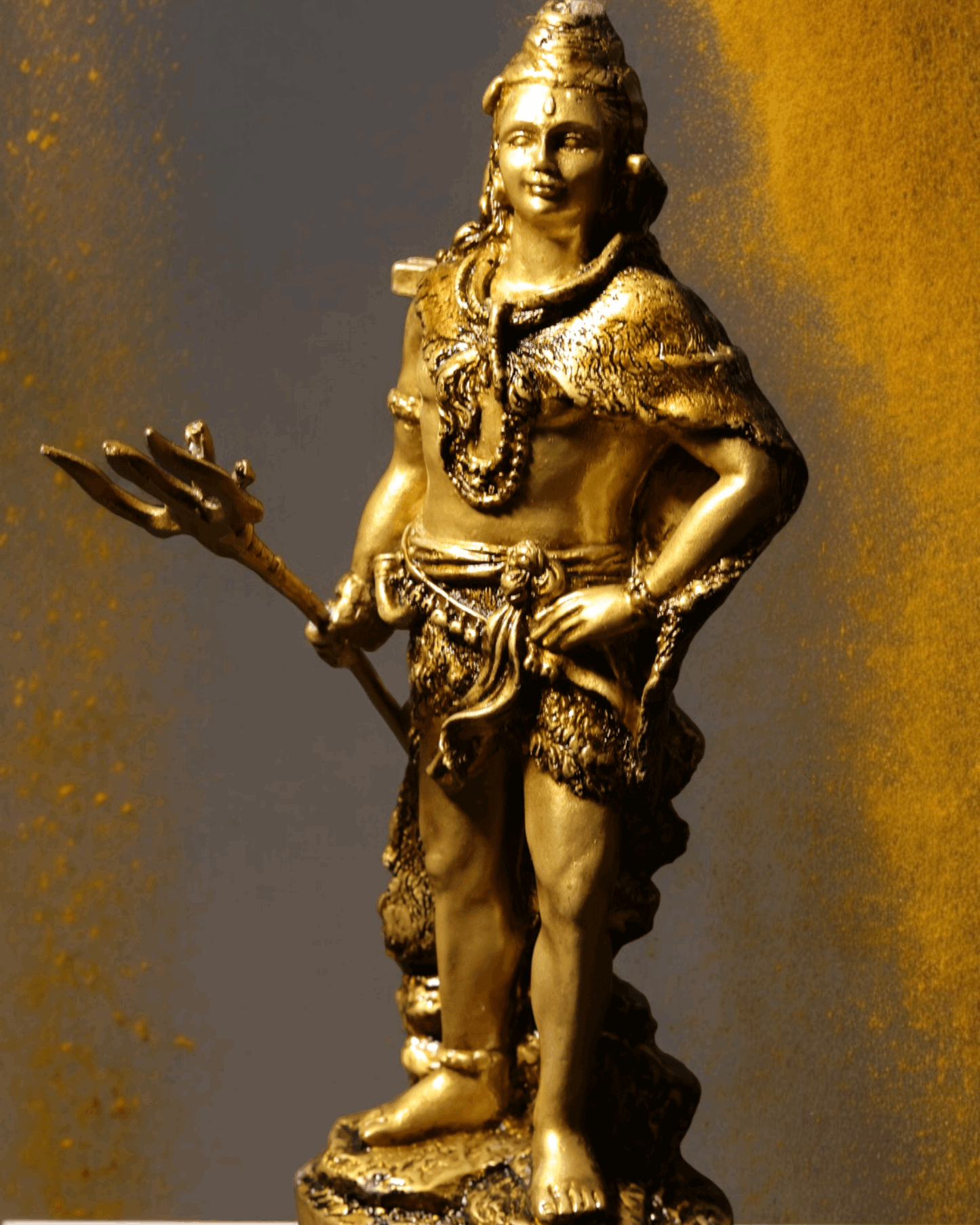 Shiv Ji with Shivling Murti - Divine Harmony.