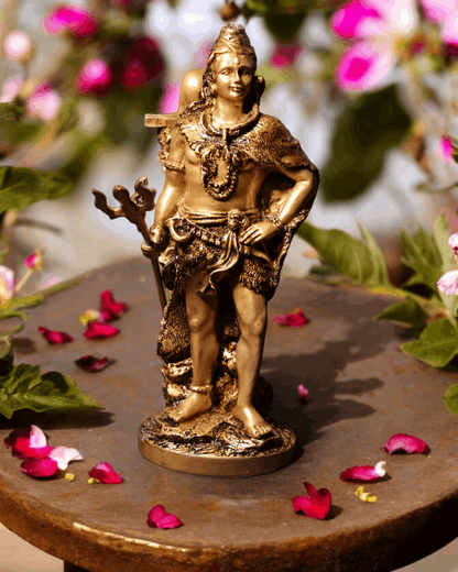 Shiv Ji with Shivling Murti - Divine Harmony.