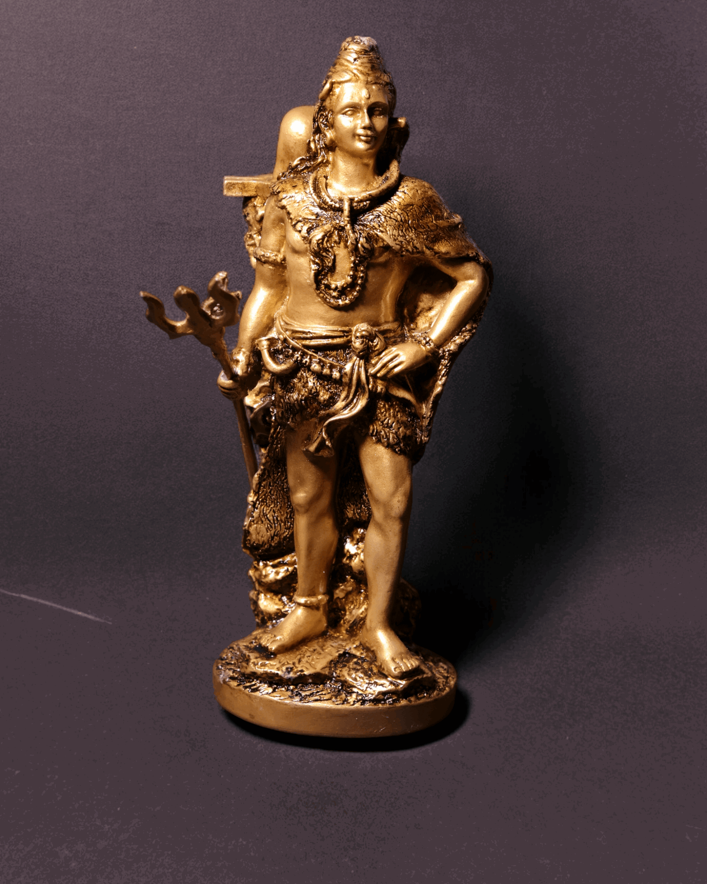 Shiv Ji with Shivling Murti - Divine Harmony.