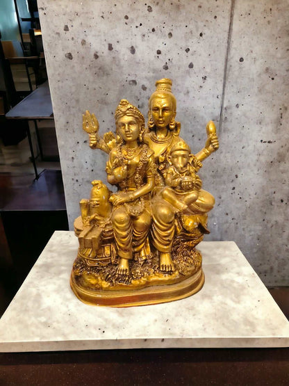 Shiva Praivar Murti : Divine Harmony and Sacred Bond - Fabzie - Home Decor Elegance