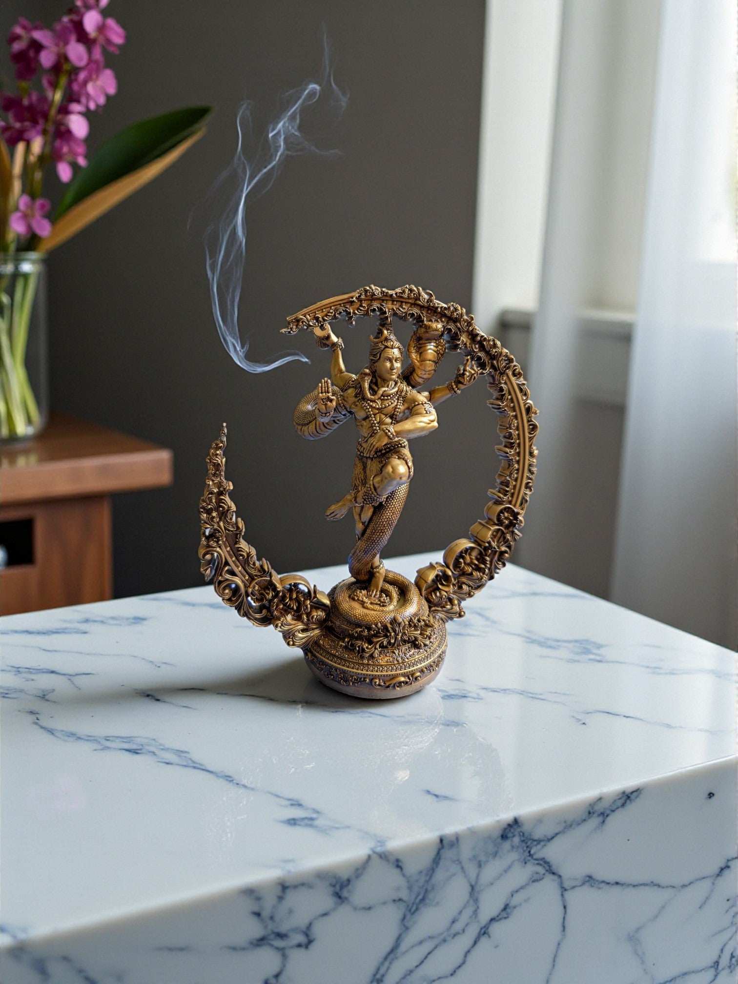 Shivji in Tandav Pose – Fierce Cosmic Energy for Impactful Home - Fabzie - Home Decor Elegance