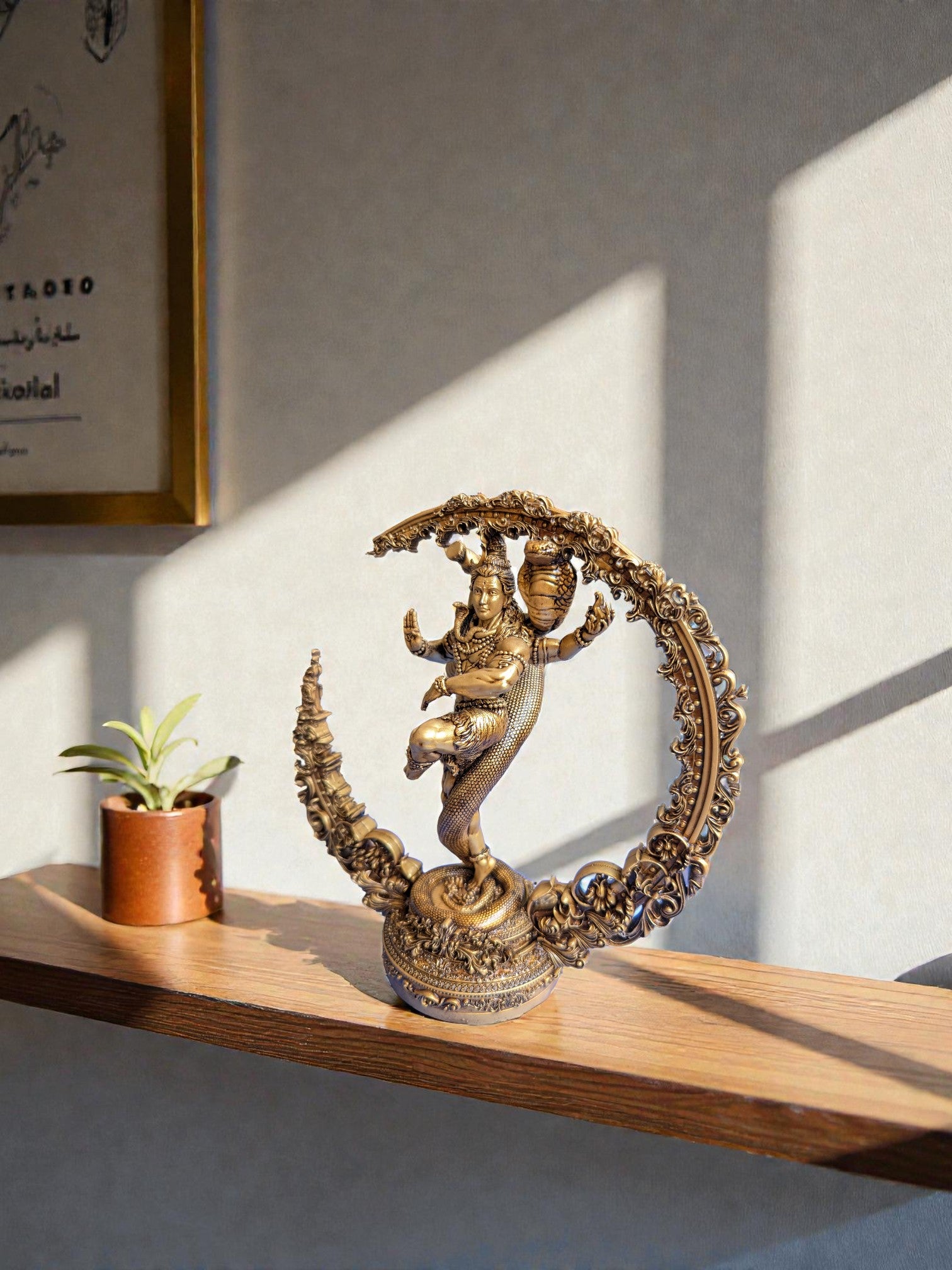 Shivji in Tandav Pose – Fierce Cosmic Energy for Impactful Home - Fabzie - Home Decor Elegance