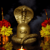 Shivling with Snake Idol - Sacred Hindu Symbol of Divine Energy.