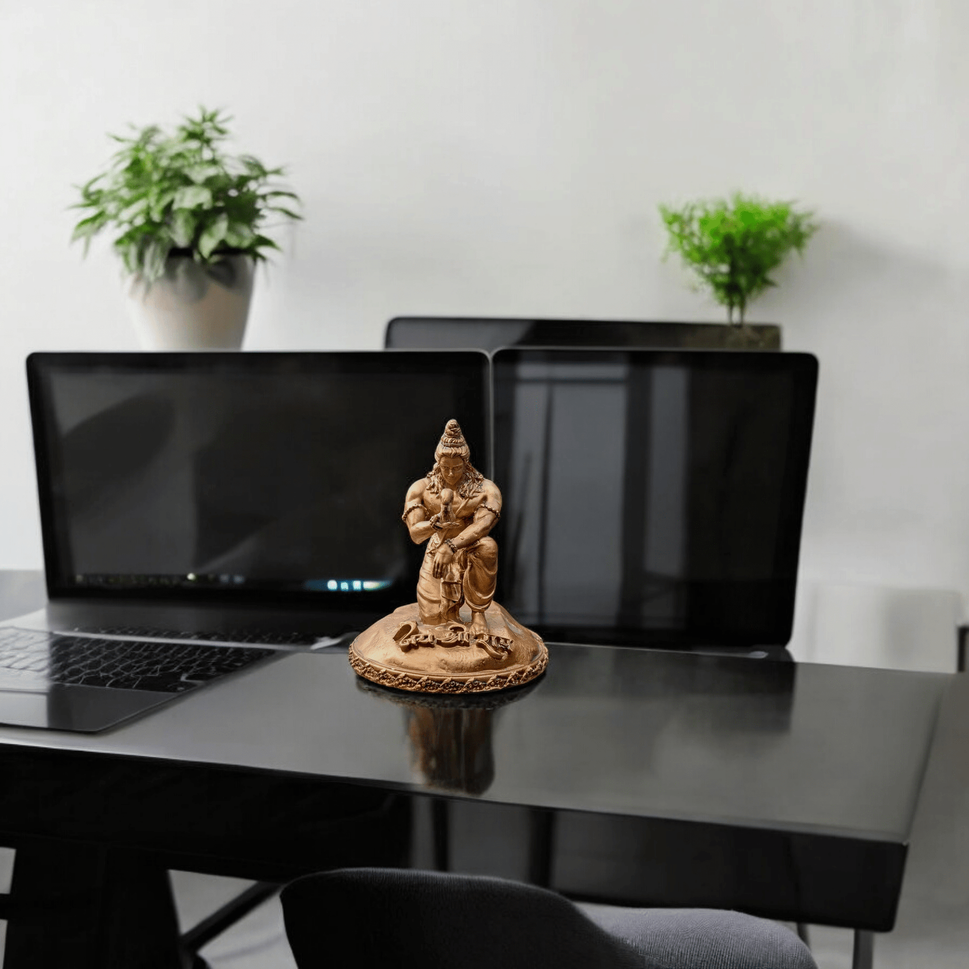 The Divine Touch: Shri Ram and the Squirrel's Devotion Murti for Office Decor.