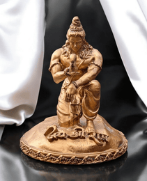 The Divine Touch: Shri Ram and the Squirrel's Devotion Murti for Office Decor.