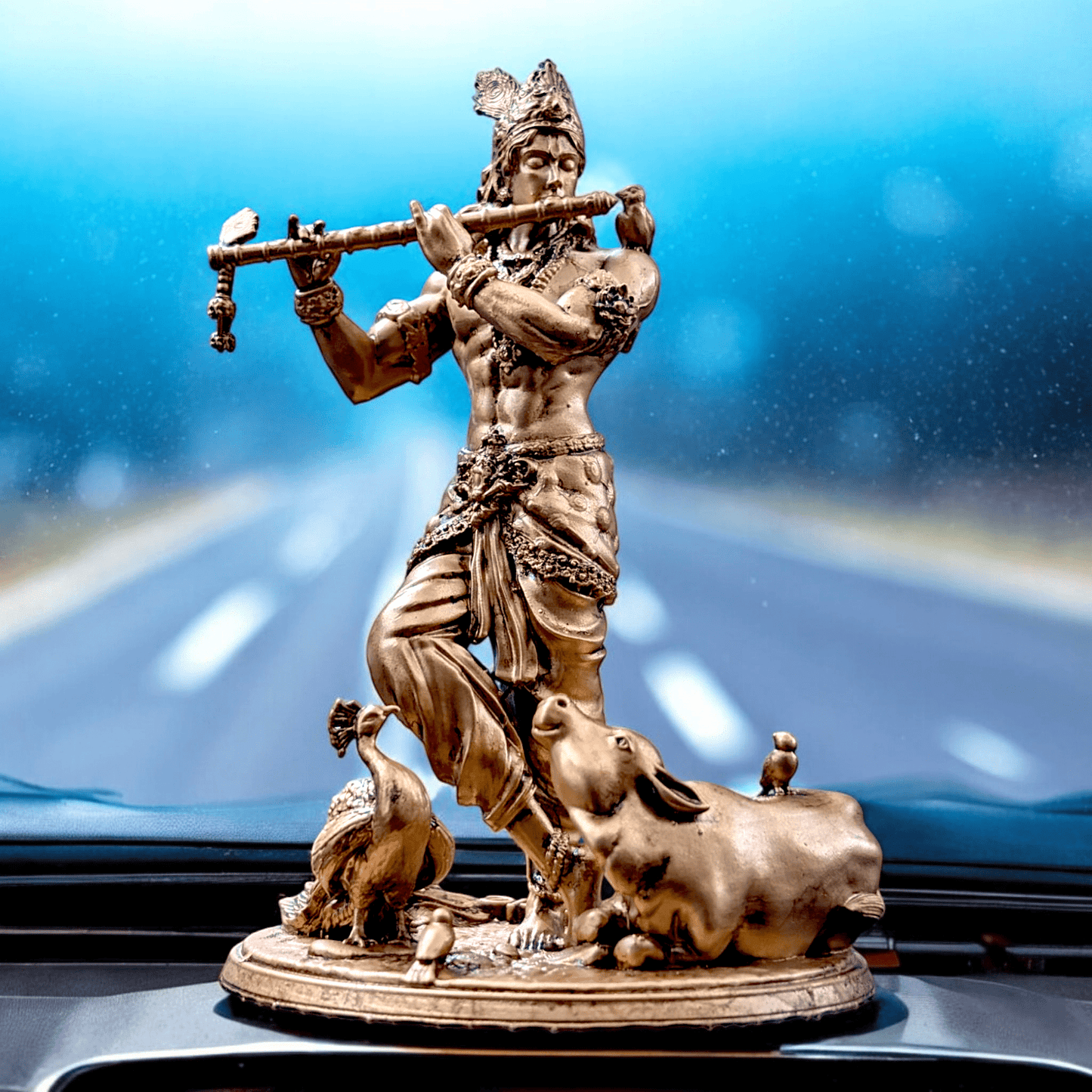 Krishna with flute - Car Dashboard - Fabzie - Home Decor Elegance