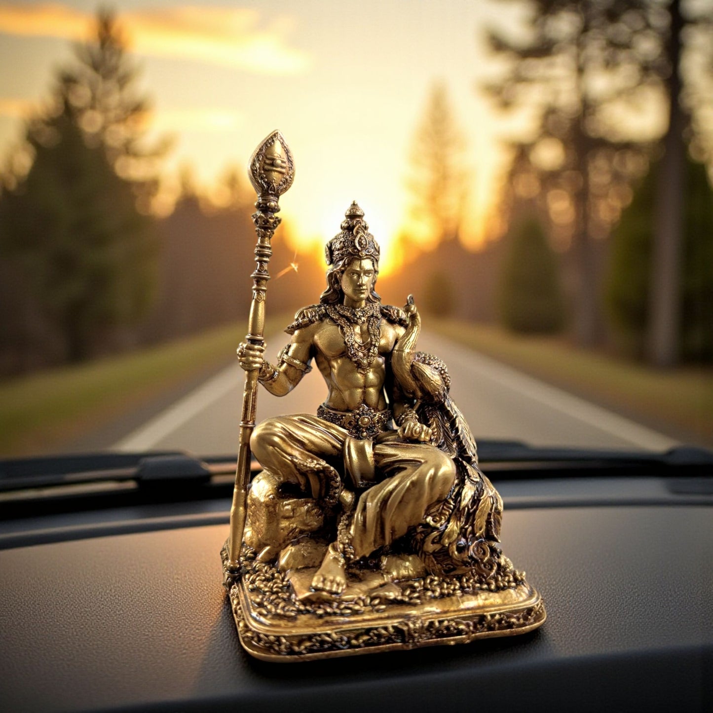 Kartikeya ji (Murugan/Subrahmanya)– The Divine Warrior of Victory & Courage (Sitting Posture) dashboard