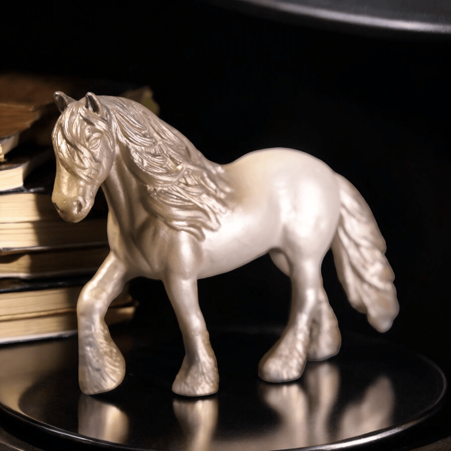 Horse  With Hair - Elegant Equestrian Decor.