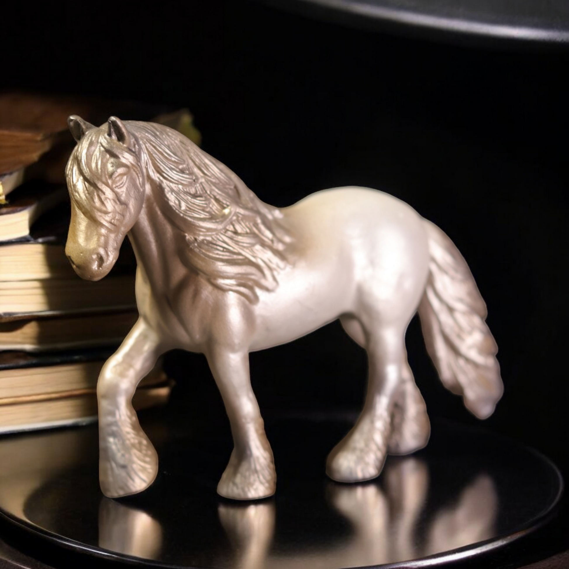 Horse  With Hair - Elegant Equestrian Decor