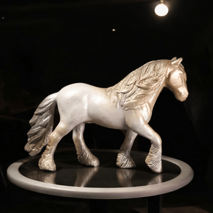 Horse  With Hair - Elegant Equestrian Decor.