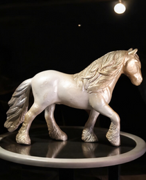 Horse  With Hair - Elegant Equestrian Decor