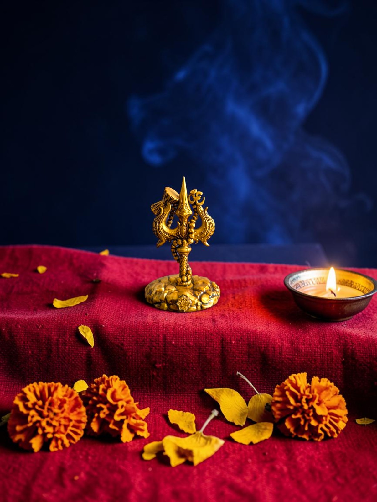 Fabzie Vedic Trishul | Lord Shiva Symbol | Spiritual Decor for Home, Office & Car Dashboard | Divine Protection & Positive Energy - Fabzie - Home Decor Elegance