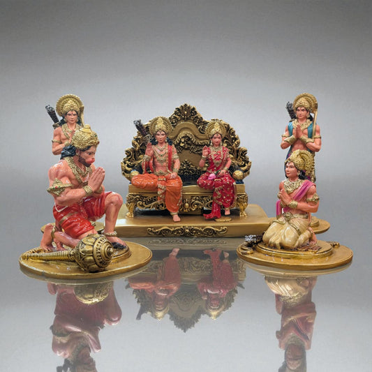 Ram Darbar Idol – Symbol of Dharma, Devotion & Unity - Fabzie - Home Decor Elegance