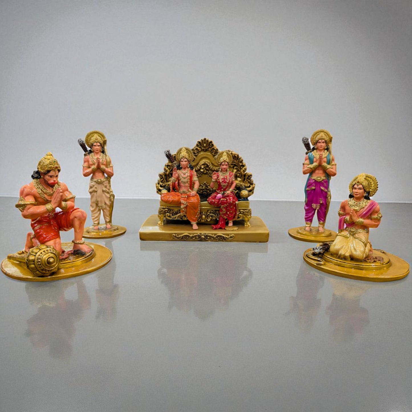 Ram Darbar Idol – Symbol of Dharma, Devotion & Unity - Fabzie - Home Decor Elegance