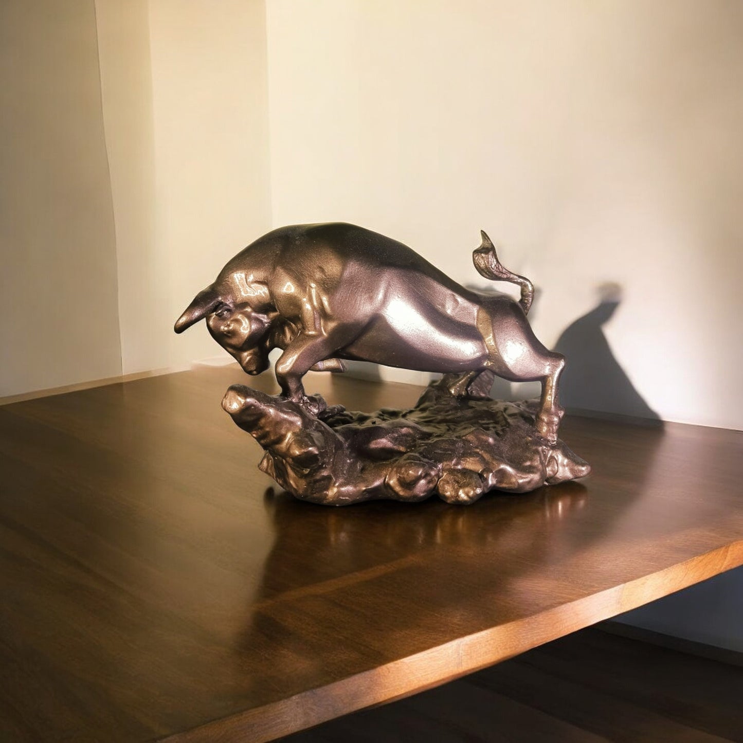 Office Decor Muscular Bull: Energy and Strength Embodied for Your Office - Fabzie - Home Decor Elegance