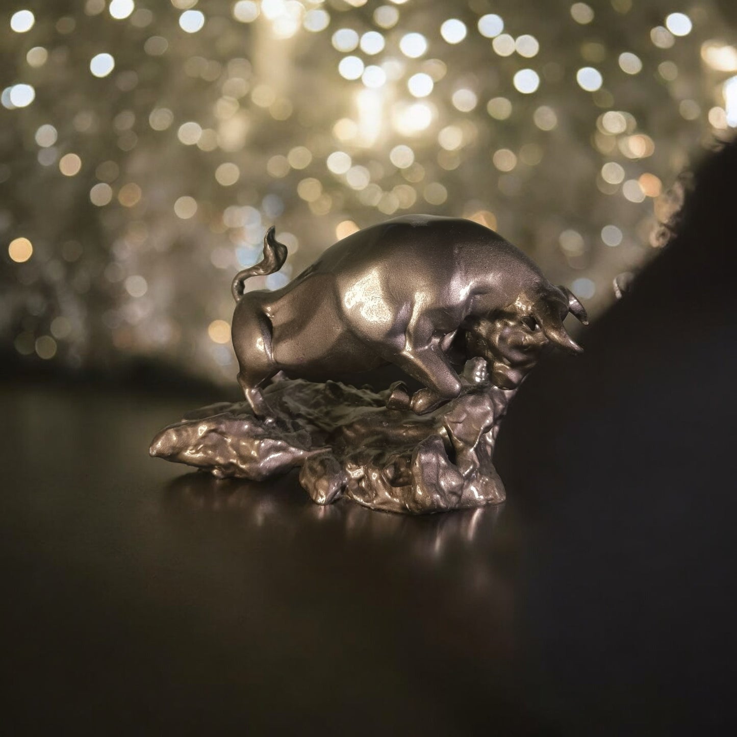 Office Decor Muscular Bull: Energy and Strength Embodied for Your Office - Fabzie - Home Decor Elegance