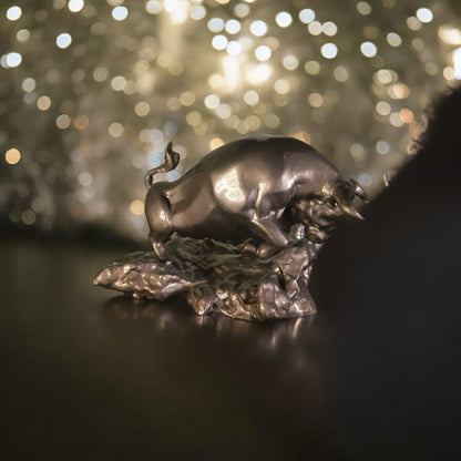 Office Decor Muscular Bull: Energy and Strength Embodied for Your Office - Fabzie - Home Decor Elegance