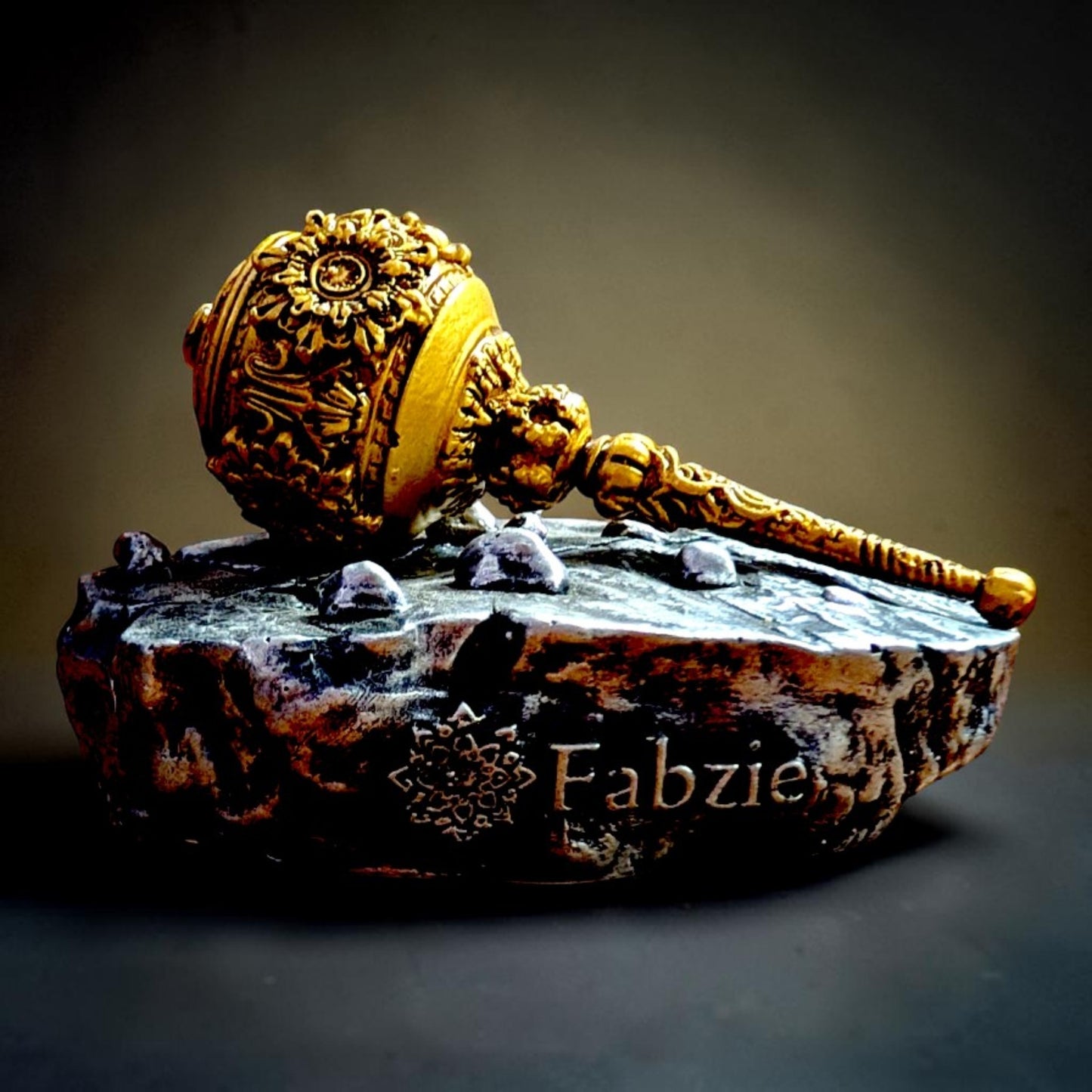 Hanuman Gada Idol for Home & Car Dashboard – Strength, Devotion & Vastu Energy (Copy) - Fabzie - Home Decor Elegance