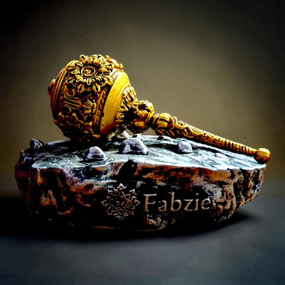 Hanuman Gada Idol for Home & Car Dashboard – Strength, Devotion & Vastu Energy (Copy) - Fabzie - Home Decor Elegance