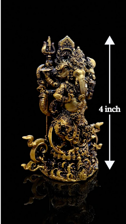 Dancing Ganesha Idol – Joyful Energy & Auspicious Vibes for Your Decor - Fabzie - Home Decor Elegance