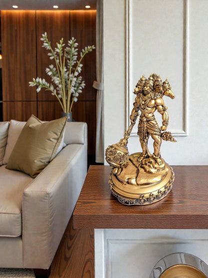 Panchmukhi Hanuman Ji 2 hands – Guardian of Strength & Protection for Home - Fabzie - Home Decor Elegance