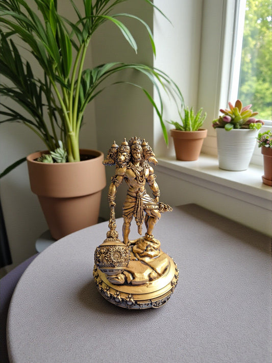 Panchmukhi Hanuman Ji 2 hands – Guardian of Strength & Protection for Home - Fabzie - Home Decor Elegance