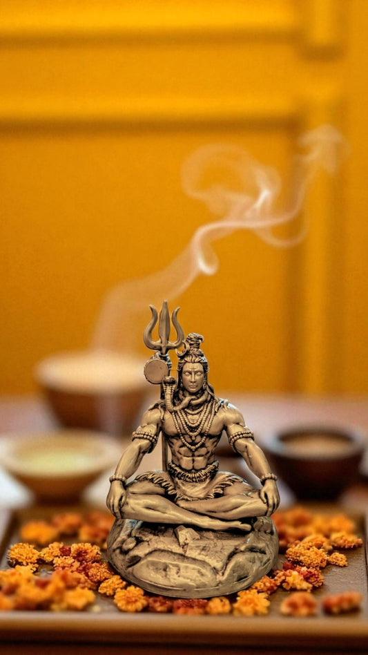 Lord Shiva in Dhyan Mudra – Spiritual Calm and Strength for Thoughtful Decor