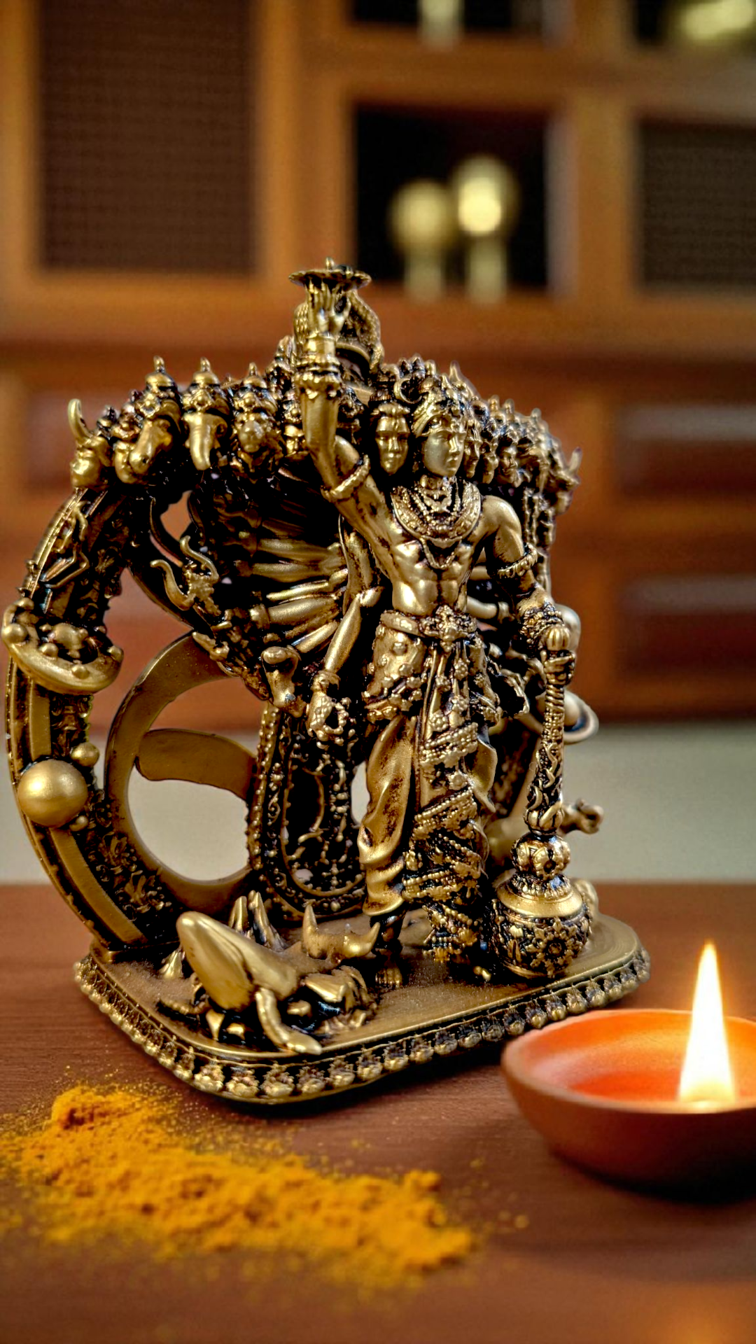 Vishwaroopam – Cosmic Form of Lord Vishnu | Divine Decor for Home & Office - Fabzie - Home Decor Elegance