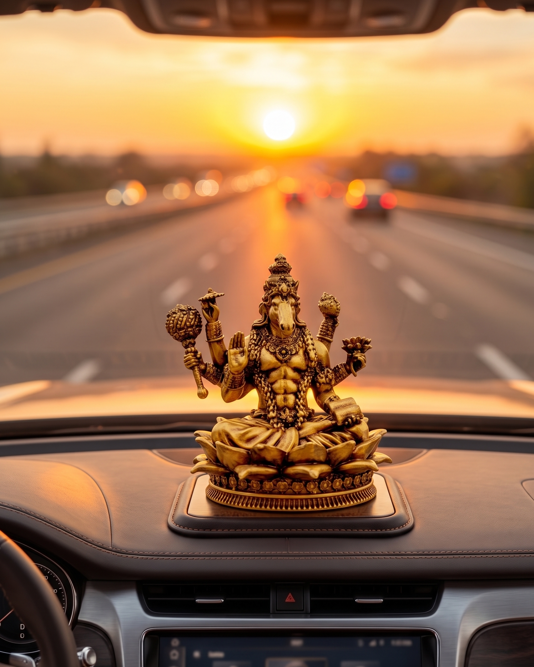 Lord Hayagriva Idol – Golden Finish Wisdom & Knowledge God Murti | Fabzie Vedic Decor (Copy) - Fabzie - Home Decor Elegance