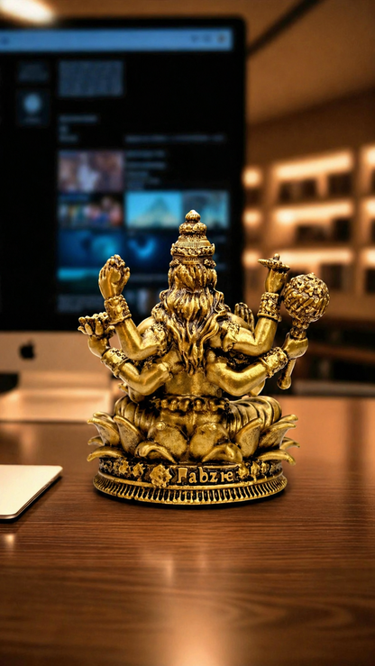 Lord Hayagriva Idol – Golden Finish Wisdom & Knowledge God Murti | Fabzie Vedic Decor (Copy) - Fabzie - Home Decor Elegance