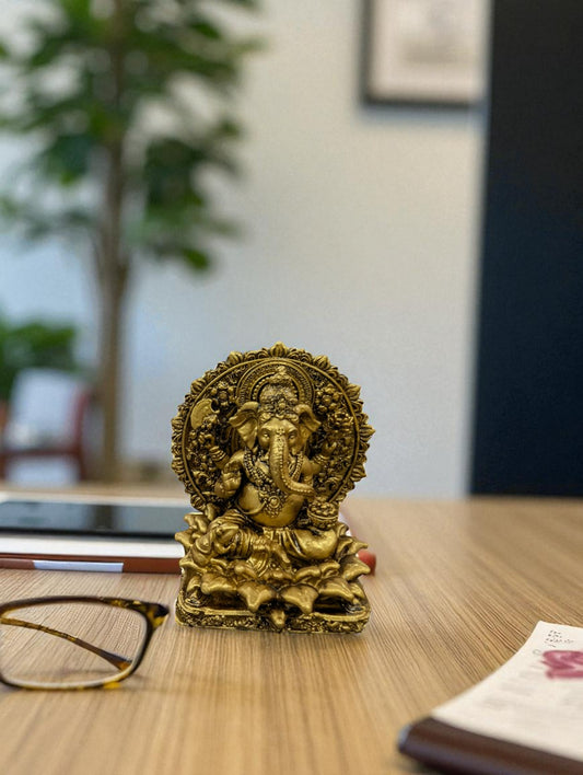 Divine Ganesh Ji Idol – Wisdom & Prosperity - Fabzie - Home Decor Elegance