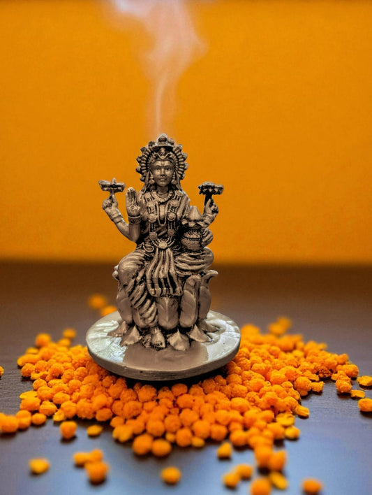 Goddess Lakshmi on Lotus – Radiant Symbol of Wealth for Office & Home Decor - Fabzie - Home Decor Elegance
