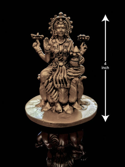 Goddess Lakshmi on Lotus – Radiant Symbol of Wealth for Office & Home Decor - Fabzie - Home Decor Elegance