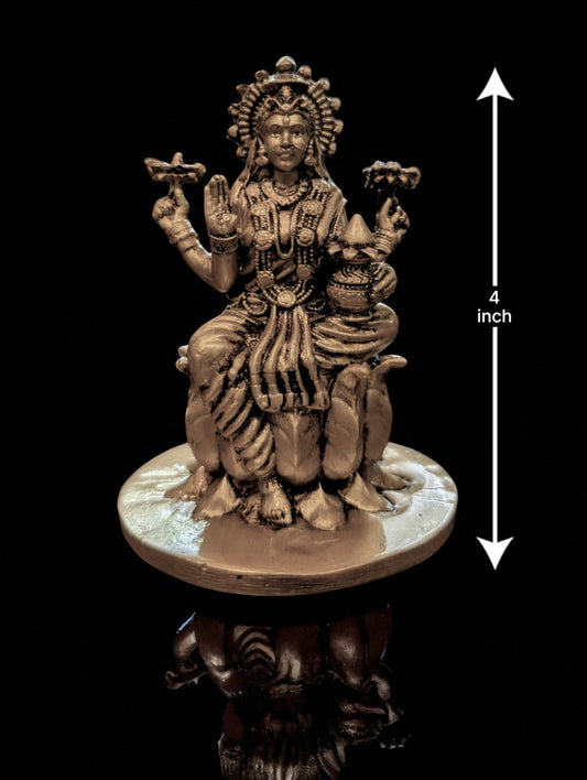 Goddess Lakshmi on Lotus – Radiant Symbol of Wealth for Office & Home Decor - Fabzie - Home Decor Elegance