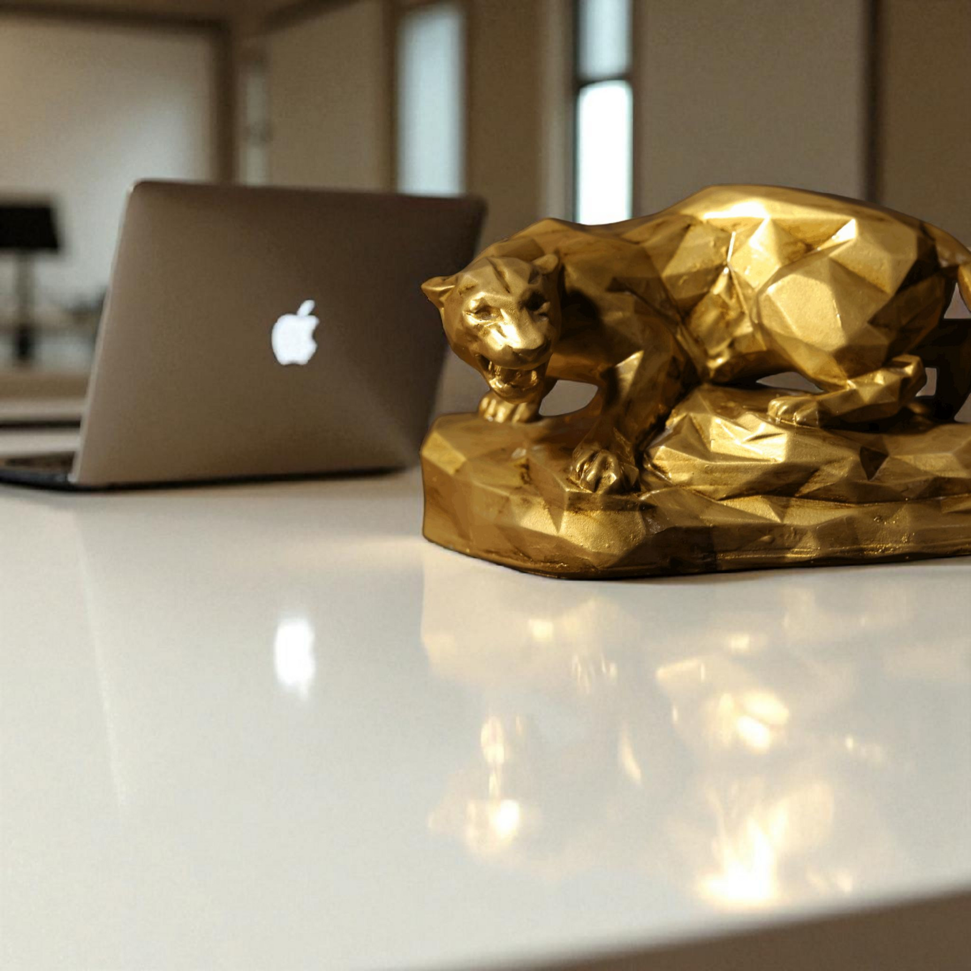 Panther On Mountain - Sleek and Stylish Decor for Home / Office Decor - Fabzie - Home Decor Elegance
