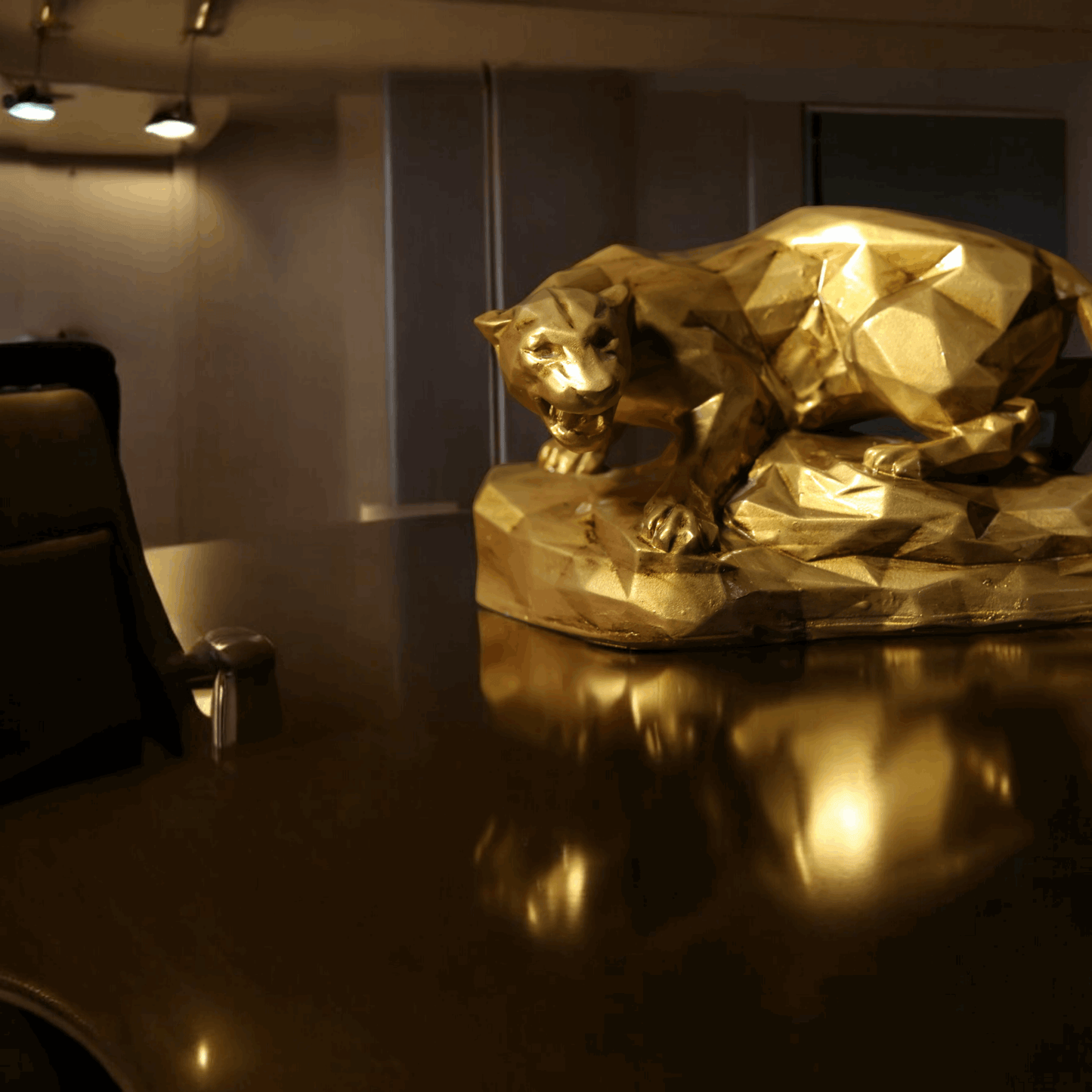 Panther On Mountain - Sleek and Stylish Decor for home and office..
