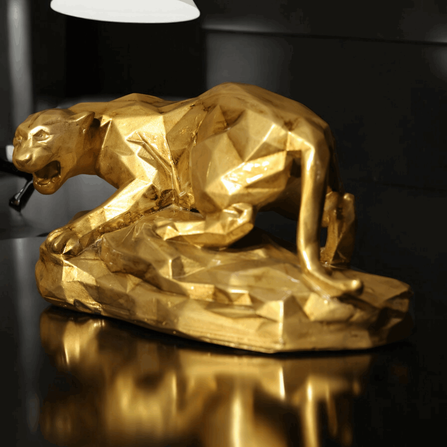Panther On Mountain - Sleek and Stylish Decor for home and office..