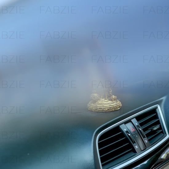 Hanuman Ji Lanka Dahan Car Dashboard Murti - Divine Protection & Energy".