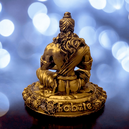 Shri Ram Worshipping Shivling at Rameshwaram – Premium Divine Car Dashboard Idol - Fabzie - Home Decor Elegance