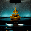 Shri Ram Worshipping Shivling at Rameshwaram – Premium Divine Car Dashboard Idol - Fabzie - Home Decor Elegance